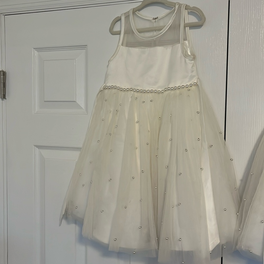 Flower Girl Dress Off white size 5T